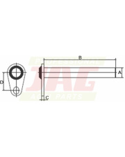 JAG98-1316 Sworzeń JAG98-1316