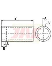 JAG98-1489 Tuleja redukcyjna JAG98-1489