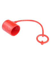 JAG95-0005 Osłona do gniazd szybkozłączy flat face(suchoodcinająca)-czerwona, DN10 JAG95-0005