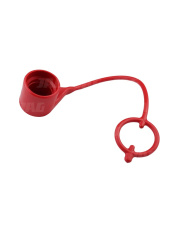 JAG95-0060 Osłona do wtyczek szybkozłączy flat face-czerwona, DN12,5 JAG95-0060