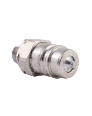 JAG95-0068 Szybkozłącze hydrauliczne grzybkowe-wtyczka z gwintem zewnętrznym, DN12,5, M18X1,5, 12L, ISO 7241-A JAG95-0068