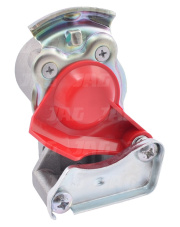 DC214640 Złącze pneumatyczne z zintegrowanym filtrem czerwone M16X1,5 DC214640.01