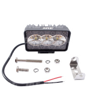JAG96-0070 Lampa robocza LED, 9W, 10-30V, 3 EPISTAR LEDx3W, Prostokątna JAG96-0070