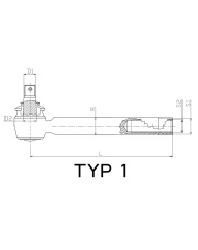 F510300100010 Przegub kulowy ROTA F510300100010.01