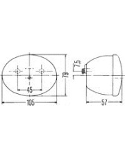 Lampa tylna FENDT, JD, MF - WYCOFANY ! F225901020040.01