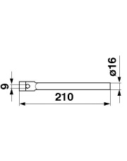 JAG32-0002 Palec bębna 0651.1190.0