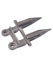 JAG01-0002 Bagnet podwójny kuty bezbarwny ECO JAG 676235.08