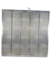 JAG25-0074 Sito żaluzjowe ocynkowane dolne, lamela-10mm AZ13063.03