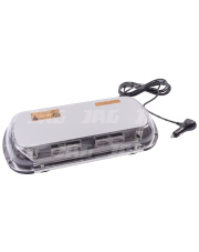 JAG96-0085 Lampa Błyskowa 32 LED, 27W, 12-24V pomarańczowa/magnes JAG96-0085