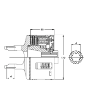 1102587 Sprzęgło cierne Walterscheid (56.138.51) 1102587.98