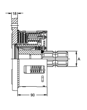 1120910 Sprzęgło jednokierunkowe Walterscheid (58.107.56) 1120910.98