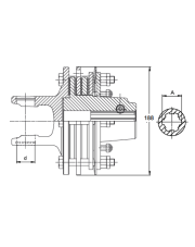 1156447 Sprzęgło cierne Walterscheid (56.102.13) 1156447.98