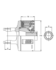 1172237 Sprzęgło cierne Walterscheid (56.100.50) 1172237.98