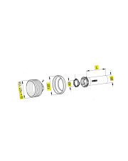 1185511 Osłona (połowa zewnętrzna) Walterscheid (85.005) 1185511.98