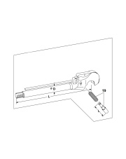 1205108 Wkład hakowy łącznika Walterscheid (205108) 1205108.98