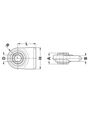 1306832 Przegub kulowy Walterscheid (306832) 1306832.98