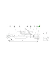 1308498 Sworzeń Walterscheid (308498) 1308498.98