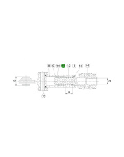 1308597 Tulejka Walterscheid (TS93025) 1308597.98