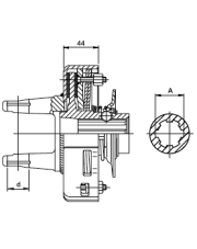 1317189 Sprzęgło cierne Walterscheid (56.219.16) 1317189.98