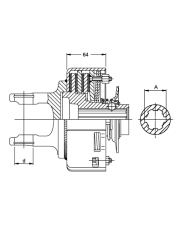 1325110 Sprzęgło cierne Walterscheid (56.218.16) 1325110.98