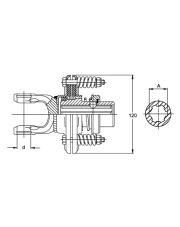 1367664 Sprzęgło cierne Walterscheid (56.105.19) 1367664.98
