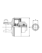 1693349 Sprzęgło zapadkowe automatyczne Walterscheid (59.116.43) 1693349.98