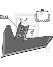 047-PWV-1100 Gęsiostopka 280x6 INDUSTRIEHOF 047-PWV-1100.97
