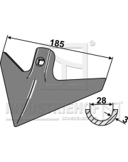 1.01019786 Redlica radełkowa INDUSTRIEHOF 1.01019786.97