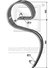 1.0831 Ząb sprężynowy duży 1.0831.97