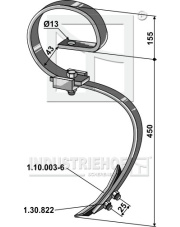 1.10.1002 Ząb kultywatora 1.10.1002.97