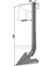 1.10.1004 Słupica kpl. z redlicą 1.10.1004.97