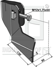 1.10.1077 Redlica pogłębiająca lewa 1.10.1077.97