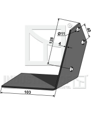 1.10.1126 Nóż kątowy - lewy 1.10.1126.97