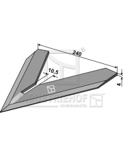 1.10.1146 Redlica radełkowa 240mm 1.10.1146.97