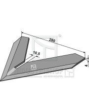 1.10.1148 Redlica radełkowa 280mm 1.10.1148.97