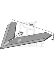 1.10.1149 Redlica radełkowa 300mm 1.10.1149.97