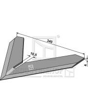 1.10.1151 Redlica radełkowa 340mm 1.10.1151.97