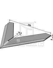 1.10.1152 Redlica radełkowa 360mm 1.10.1152.97