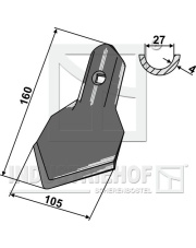 1.10.132 Redlica standardowa K45 1.10.132.97