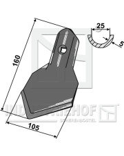 1.10.132-6 Redlica standardowa K45 1.10.132-6.97