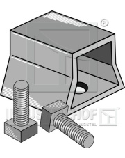1.40406 Klamra łącząca ze śrubami 1.40406.97