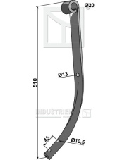 1.5761 Ząb sprężynowy 1.5761.97