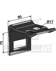 1.HH17-13411 Uchwyt zęba 65 x 16 1.HH17-13411.97