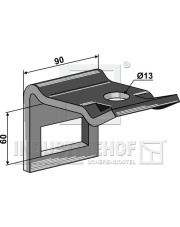 1.HH17-3151 Uchwyt zęba 65 x 10 1.HH17-3151.97