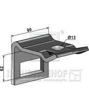 1.HH17-3152 Uchwyt zęba 65 x 12 1.HH17-3152.97