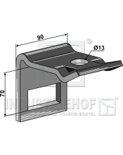 1.HH17-3161 Uchwyt zęba 65 x 10 1.HH17-3161.97