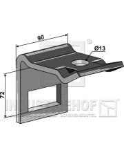 1.HH17-3162 Uchwyt zęba 65 x 12 1.HH17-3162.97