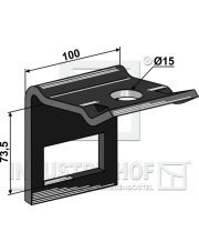 1.HH17-3202 Uchwyt zęba 70 x 12 1.HH17-3202.97