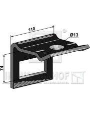 1.HH17-3275 Uchwyt zęba 80 x 10 1.HH17-3275.97