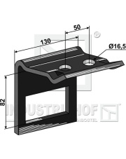 1.HH17-3343 Uchwyt zęba 90x13 1.HH17-3343.97